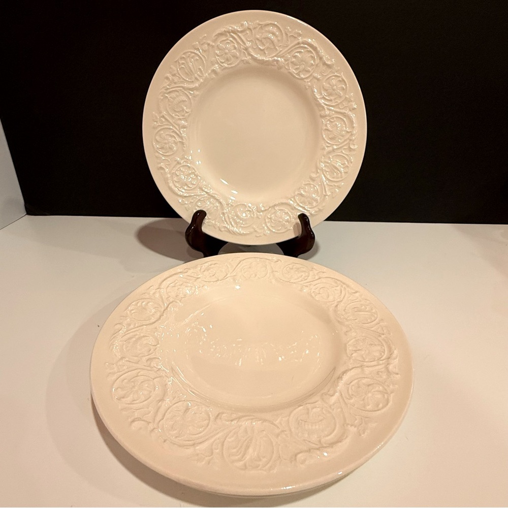 Wedgwood Patrician Ivory Salad Plates (3)